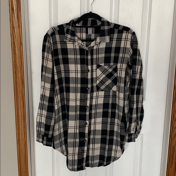 Silver Icing Button Down - Picture 1 of 2